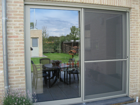 Schuifvliegendeur 25 mm plaats